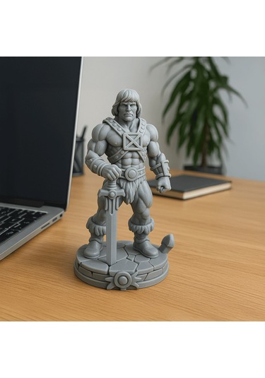 He-man Figürü Koleksiyon Heykeli