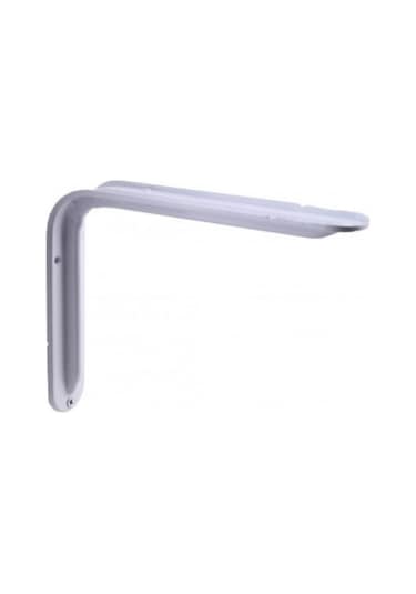 Raf Altı Demiri Dübel Ve Vidaları Ile Raf Ayağı 1 Adet-24 Cm X 29 Cm