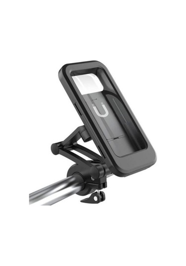 Gidon Bağlantılı Su Geçirmez Mıknatıslı Motorsiklet Telefon Tutucu - 9053959504496ynt