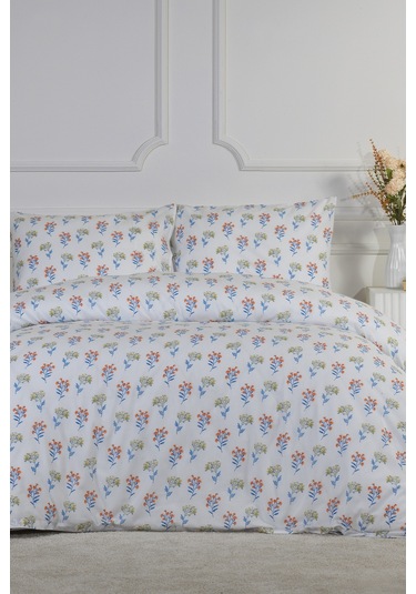 Elart Caren Nevresim Takımı Tek Kişilik Lastikli Çarşaf 160x220 Cm Hardal Hardal