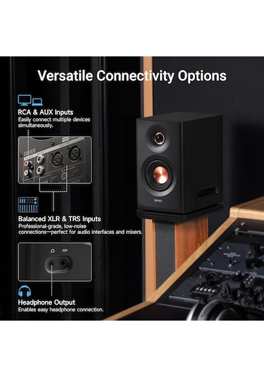 Edifier Mr5 Tri-amped Powered Stüdyo Monitör Hoparlörü 110w Rms