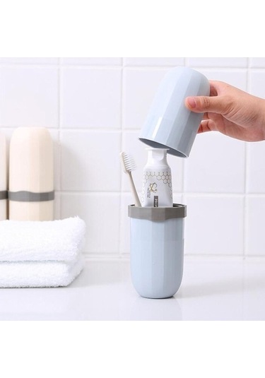 Pazly Yıkama Suntek Seyahat Kupası Kapsül Gargara Ve Diş Fırçası Diğer