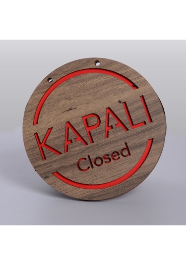 Kapı İsimliği Açık-kapalı