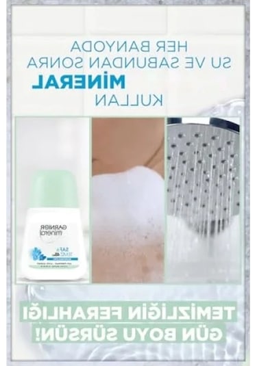 Arındırıcı Etkiye Sahip Mineral İçeren Roll-on Deodorant