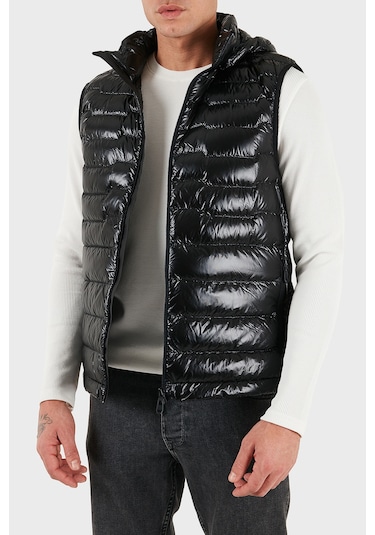 Boss Erkek Yelek 50548848 001 Siyah Siyah