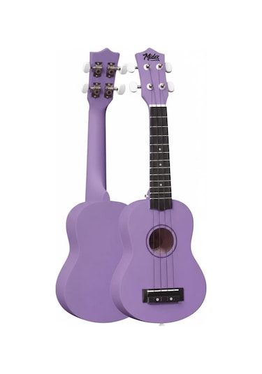 Midex Ukx-901prp Mor Soprano Ukulele Askı Çanta Metod Pena