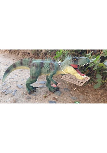 Trex Dinazor Kırılmaz Oyuncak 27 Cm Ağız Hareketli Dinozor Gerçek Ince Detay