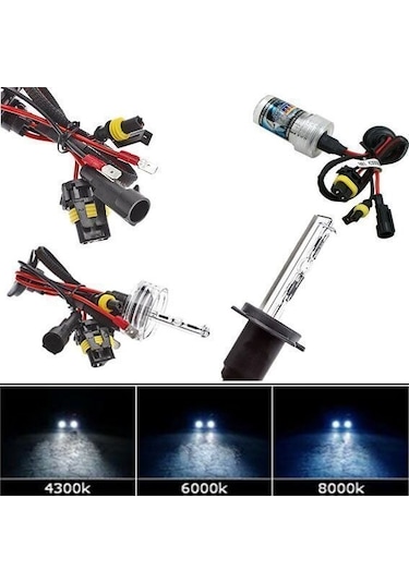 H1 8000K Xenon Far Ampulü