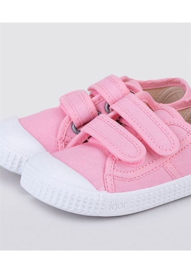 Igor S10199 Berri Velcro Keten Kız Çocuk Ayakkabı Pembe