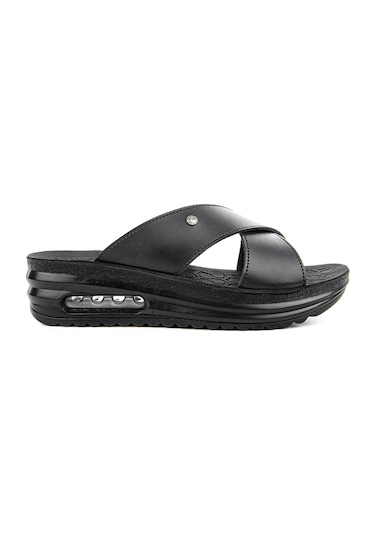 Muya Mafy Anatomik Air Max Taban Islak Zemin Kadın Terlik Siyah