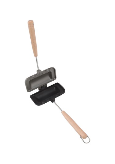 Sandviç Kızartma Tavası Küçük Taşınabilir Yapışmaz Çıkarılabilir Sandviç Kelepçesi Mutfak Aleti Diğer