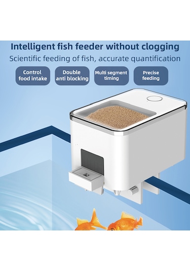 Wifi Akıllı Zamanlama Otomatik Besleyici Akvaryum Japon E24303