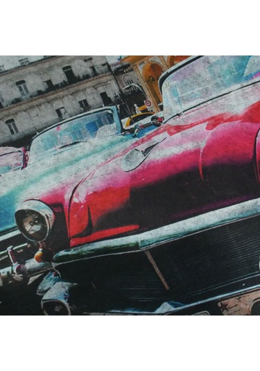 Arabalar Temalı Kauçuk Kapı Önü Paspası