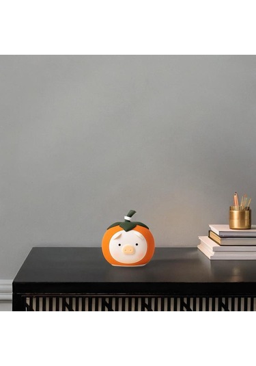 Suntek Trabzon Hurması Gece Lambası Ofis Ev Yatak Odası Için Turuncu Diğer