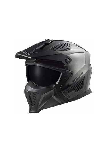 Ls2 Drıfter Jeans Kask Siyah Vizör