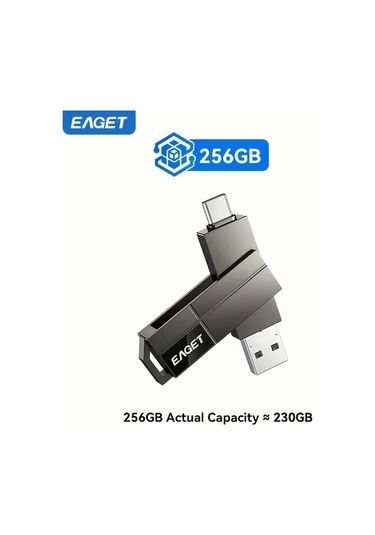Motion003 Eaget Cf33 Usb3 2 Flash Bellek 256gb Tip C Ve Usb 3 2 120mb S İphone Uyumlu Android Mac
