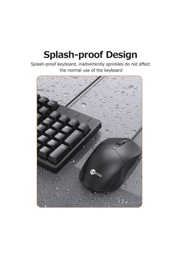 Novahub Lenovo Lecoo Cm101 Kablo Klavye+fare Seti - Ergonomik, Geniş Uyumluluk, 10m Tuş Ömrü, Hızlı Tepki, Usb Bağlantısı Diğer