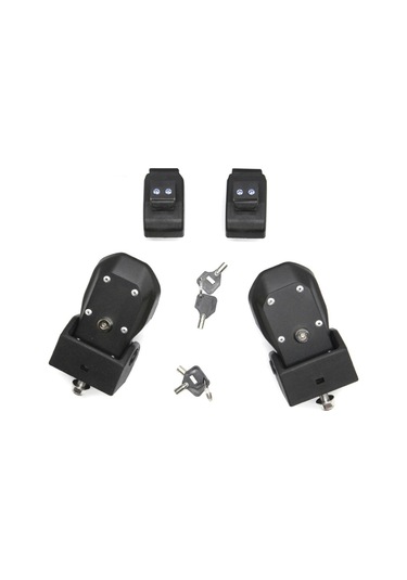 Sones 2 Adet Araba Anti-hırsızlık Kaput Mandalı Kilitleme Yakalamak Toka Motor Kapağı Kilidi İle Jeep Wrangler Jl 2018 İçin