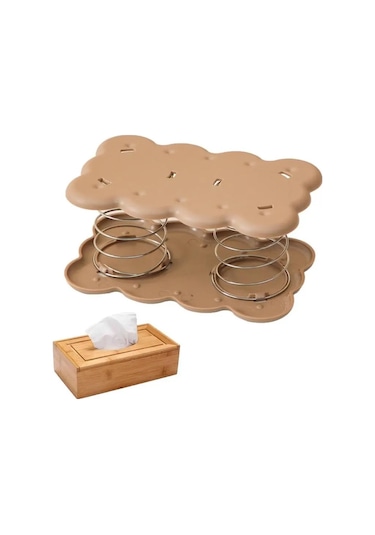 Kahve-yaratıcı Yay Tutucu Doku Kutusu İçin Otomatik Kaldırma Yaylı Doku Kutusu Dokular Yaylı Braket Araba Doku Kutusu Tutucu