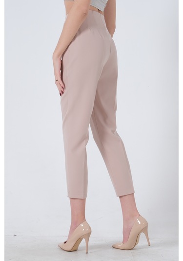 Taş Yüksek Bel Pantolon 03030062.50 Taş