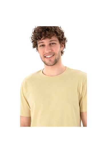 U.S. Polo Assn. Erkek Regular Fit Bisiklet Yaka Açık Haki Basic Tişört 50305985-VR183 U.S. Polo Assn. Erkek Regular Fit Bisiklet Yaka Açık Haki Basic Tişört 50305985-VR183