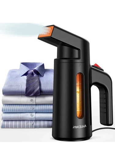 Fochsia Pancerka 700w Taşınabilir El Ütüsü 150ml Büyük Su Haznesi 10 Buhar Deliği Beyaz