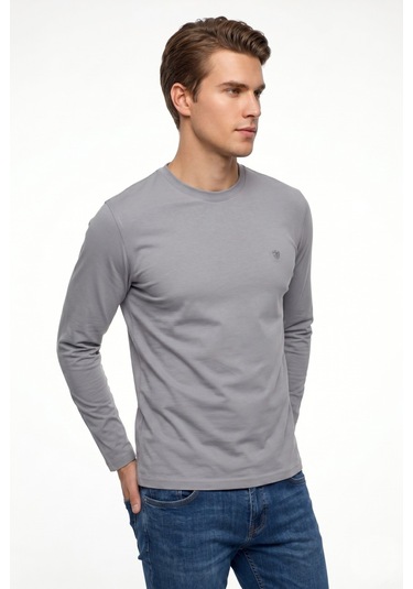 Dynamo Erkek Mevsimlik Sıfıryaka Sweatshirt Bgl-st05365 Gri