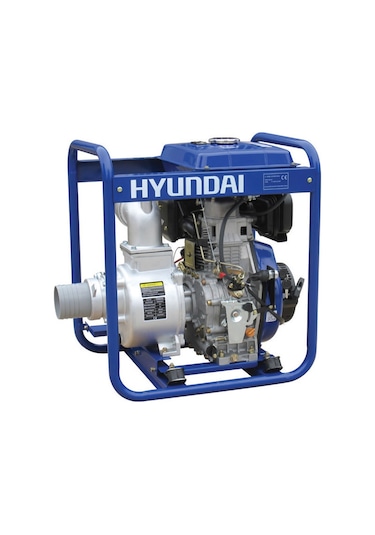 Hyundai DHY100LE 4 Dizel Marşlı Büyük Depolu Su Motoru