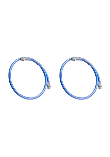 Gres Tabancası Çoğaltıcı 10000 Psı Nptı/8 Hızlı Bırakma Gres Yağı Pompası Ucu 40cm 2pcs