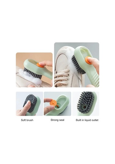 2pcs Çok Fonksiyonlu Temizleme Fırçası, Ayakkabı Fırçası,