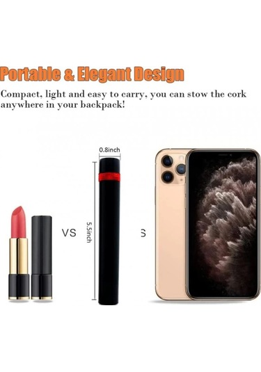 Liangmei Yeni Hava Basıncı Pompası Şarap Şişe Açacağı Ahşap