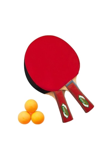 Delta Advance Masa Tenisi Raketi Seti 2 Raket 3 Top