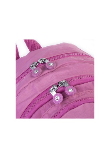 Nas Bag Unisex Zararlı Kimyasal İçermeyen Waterproof Sırt Çantası Gül Kurusu Gül Kurusu