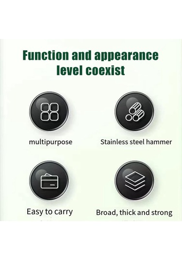 Skycity Gümüş Çadır Çivi Çekiç, Çadırcılar İçin Multifonksiyonel Kamp Aleti, Çivi Çekici Ve Çivi Vurucu, Dış Mekan Kullanıma Uygun, Paslanmaz Çelik + Alüminyum Birleşik Gümüş