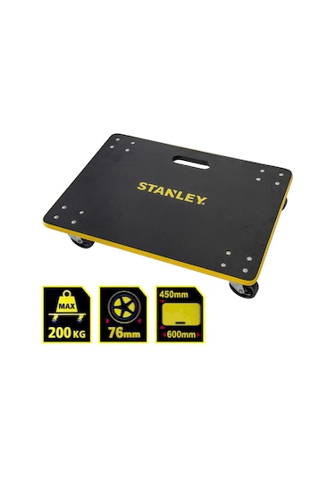 Stanley Ms573 200Kg 60X45Cm Dört Tekerli Yük Ve Paket Taşıma Arab