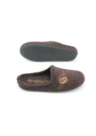 Gezer Kışlık Gondol Erkek Ev Terlik GT2KMM.14628.00.011.0C Kahverengi