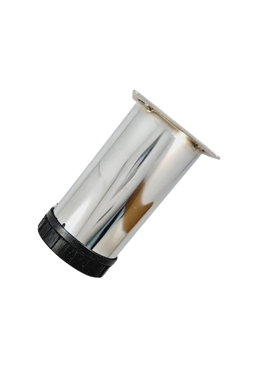 60 Lık 15 Cm Krom Metal Yuvarlak Ayak 4 Adet