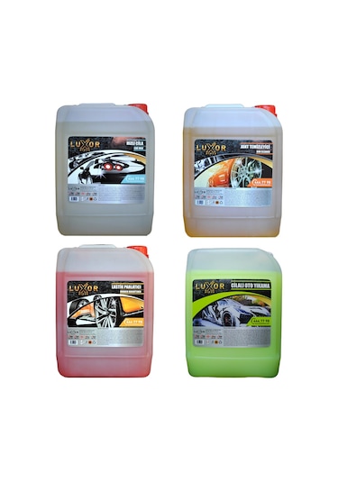 Luxor Kimya Muhteşem 4'lü Orta Paket 5 Kg x 4 Adet