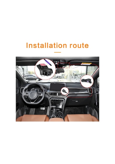 Araba Dvr Adas Android Multimedya Oyuncu Tam Hd Dvr Dash Cam Kamera Ldws Mini No Tf Card