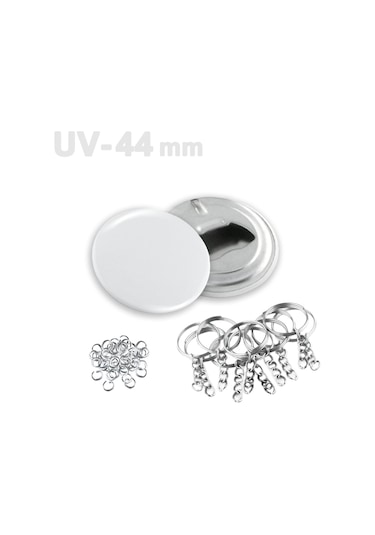 Vizyonstore Buton Şişe Açacağı Anahtarlık 100 Adet Vg58uvan Ø 58