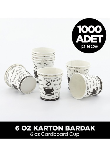 6 Oz Karton Bardak - 1000 Adet Diğer