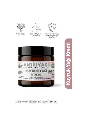 Antikyağ Kuyruk Yağı Kremi 100  ML