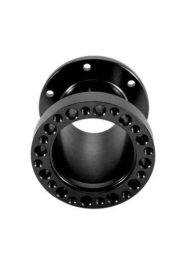 Kosona 3 İnç Universal Direksiyon Hub Spacer, Alüminyum Konstruksiyon, Sürücü Konumunu İyileştirir, Siyah