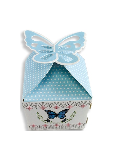 Mutluadim 50 Adet 5X7Cm Kelebek Demonte Karton Kutu