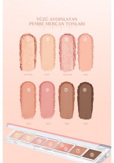 Peripera All Take Mood Palette 003 Canicall You A Flower