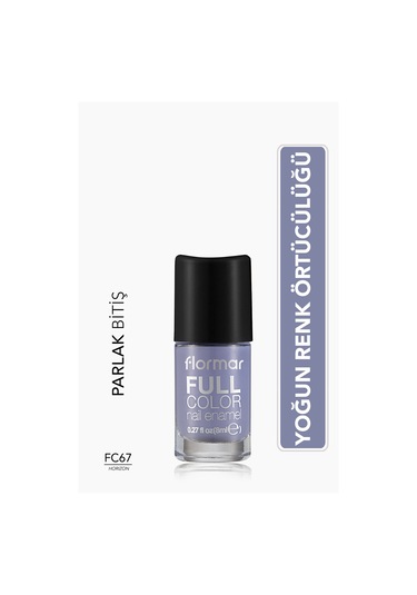 Full Color Ultra Yüksek Pigmentli & Parlak Bitişli Oje 8682536078481 Fc67 Horızon