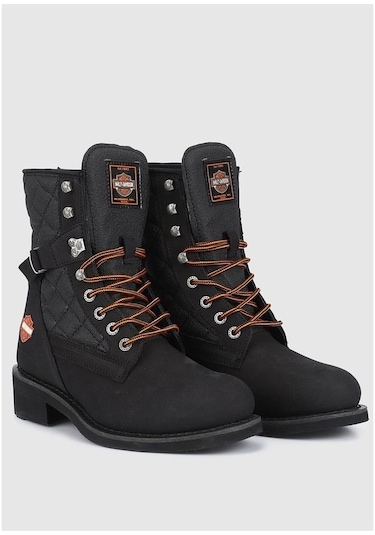 Harley Davidson New Worker 025M100031 Erkek Nubuk Bot
