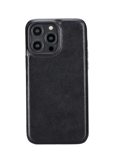 İphone 15 Pro Max Leather Snap Case