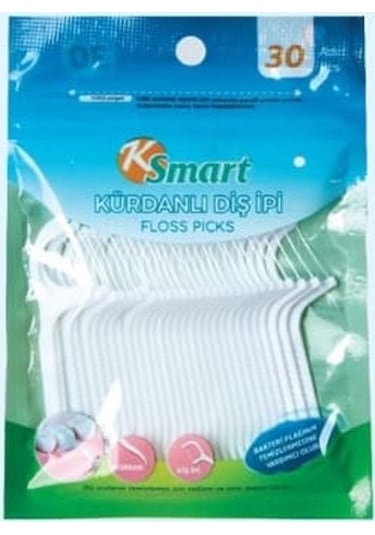 Ksmart Kürdanlı Diş İpi 30'lu