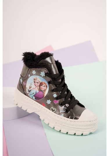 GİMER - Baskılı Platin Kız Çocuk Bot - CMR2309G Platin